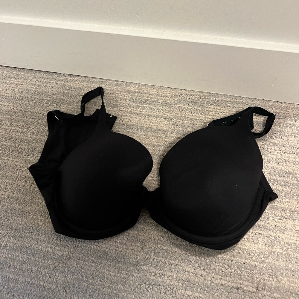 Black Aerie Bra. Size 36C. Real Sunnie Full Coverage. Used maybe 2x